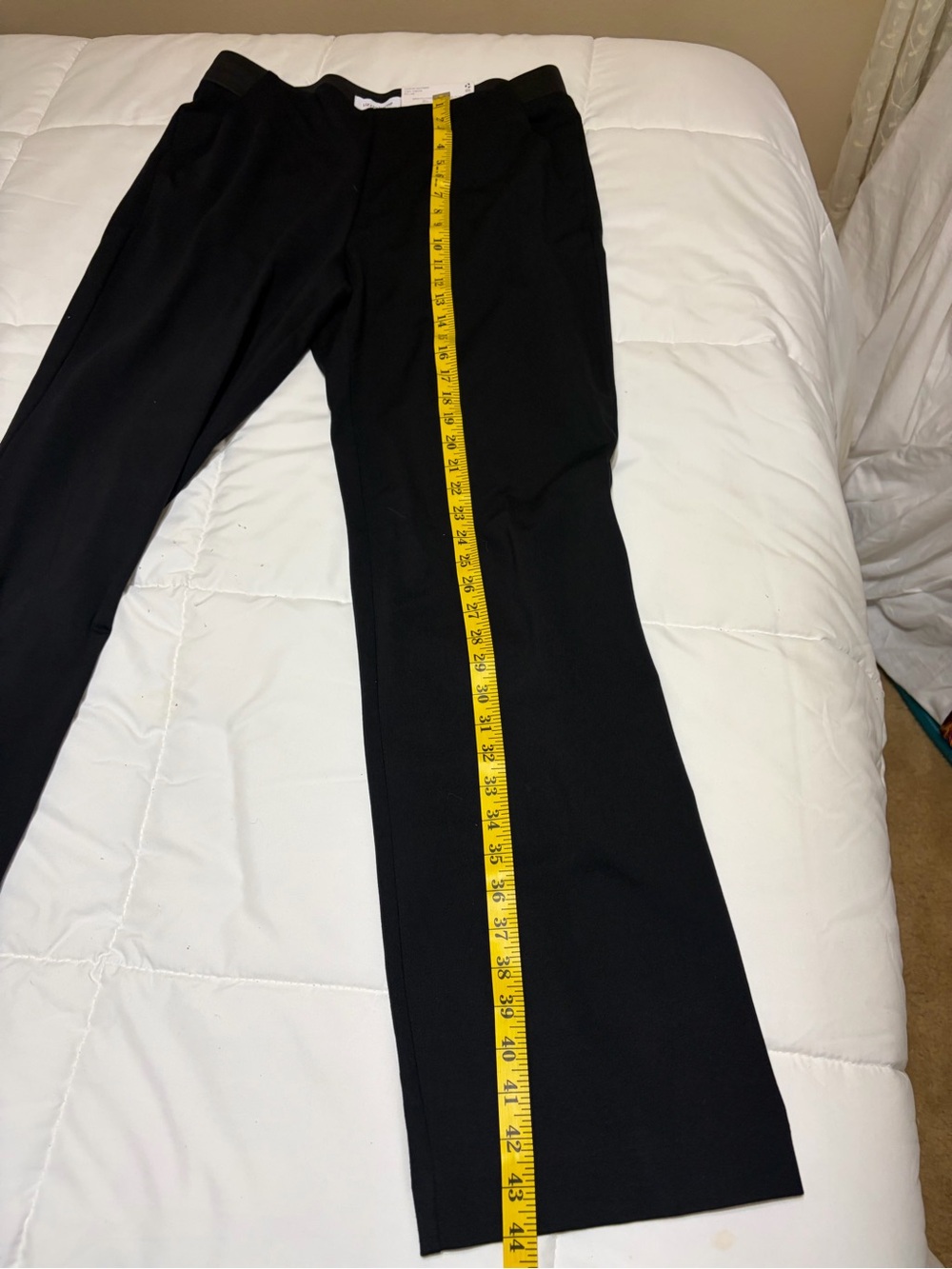 Liz Claiborne Black Pull-On Comfort Waistband Pants